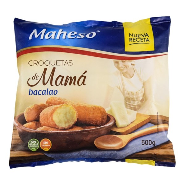 Croquetas de bacalao Maheso bolsa 500 g