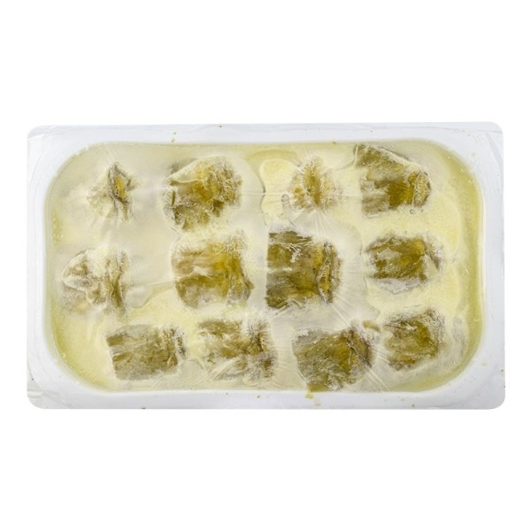 Flores de alcachofa confitada Vegasana 12 ud bandeja 950 g