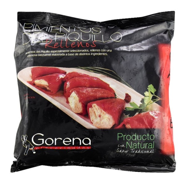 Pimientos del piquillo rellenos de carne Precocinados Gorena bolsa 500 g