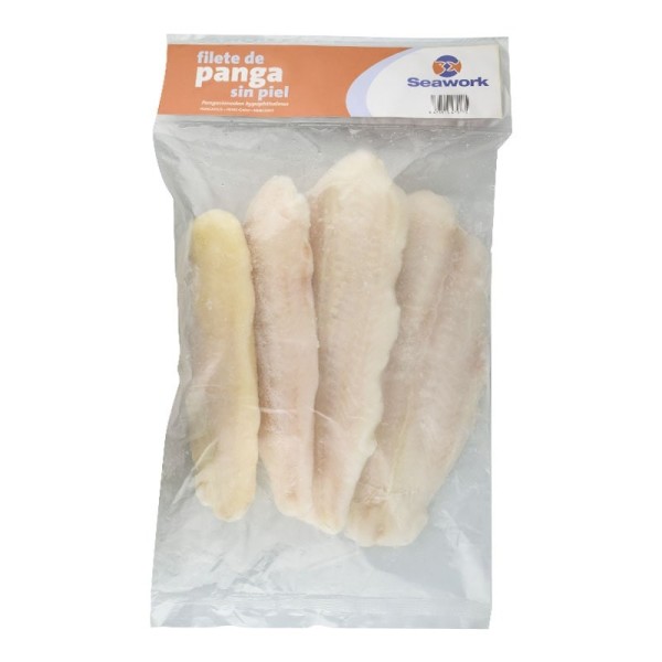 Filete de panga sin piel 170-220 Seawork bolsa 800 g