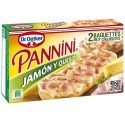 Baguettes Panini jamón y queso Dr. Oetker 2x125 g