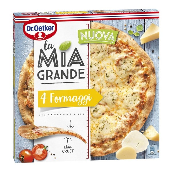 Comprar Pizza 4 quesos La Mía Grande Dr. Oetker 400 g