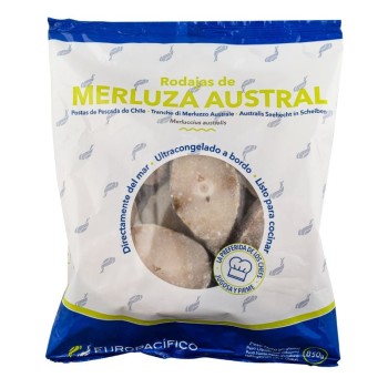 Rodajas de merluza Europacífico bolsa 850 g